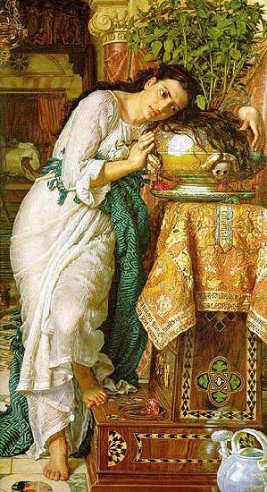 William Holman Hunt Isabella and the Pot of Basil France oil painting art